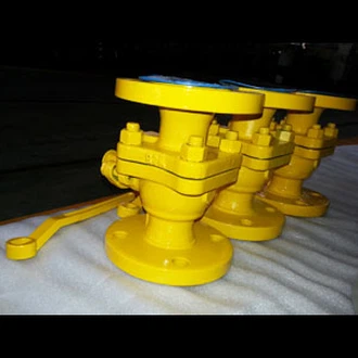 ASTM A216 감소 보어 볼 밸브, 브라질로 배송되는 PN20